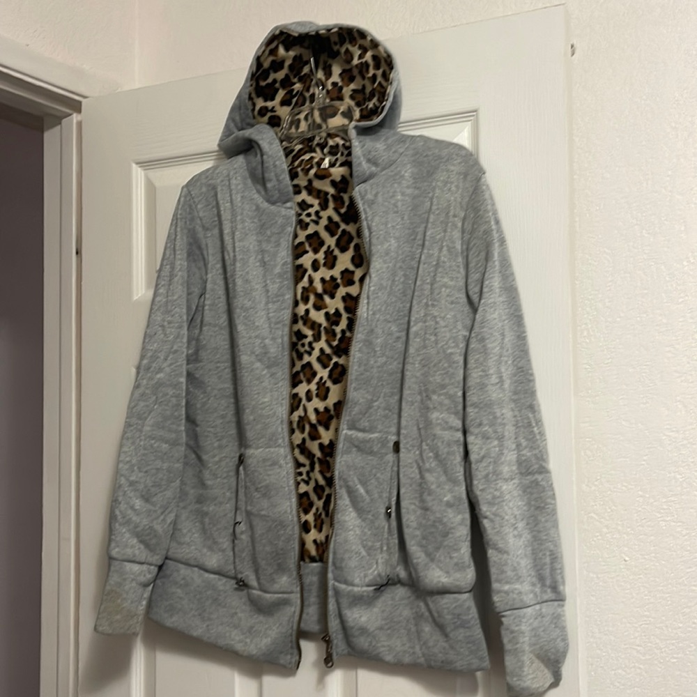 Zip up hoodie